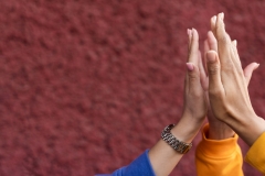 diverse-women-high-fiving